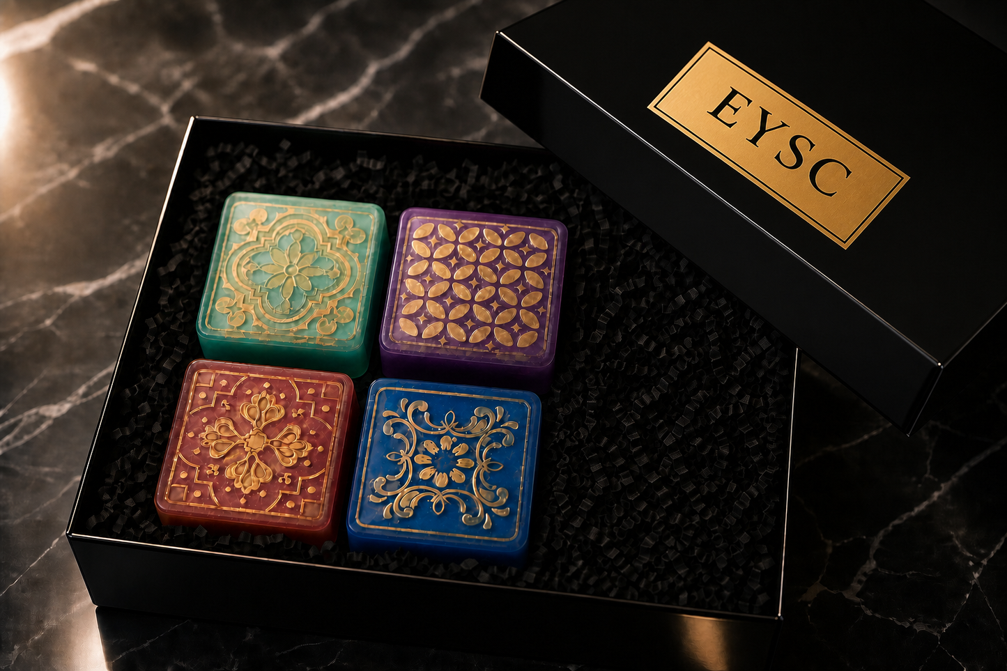 Jeweled Tile Soap Collection