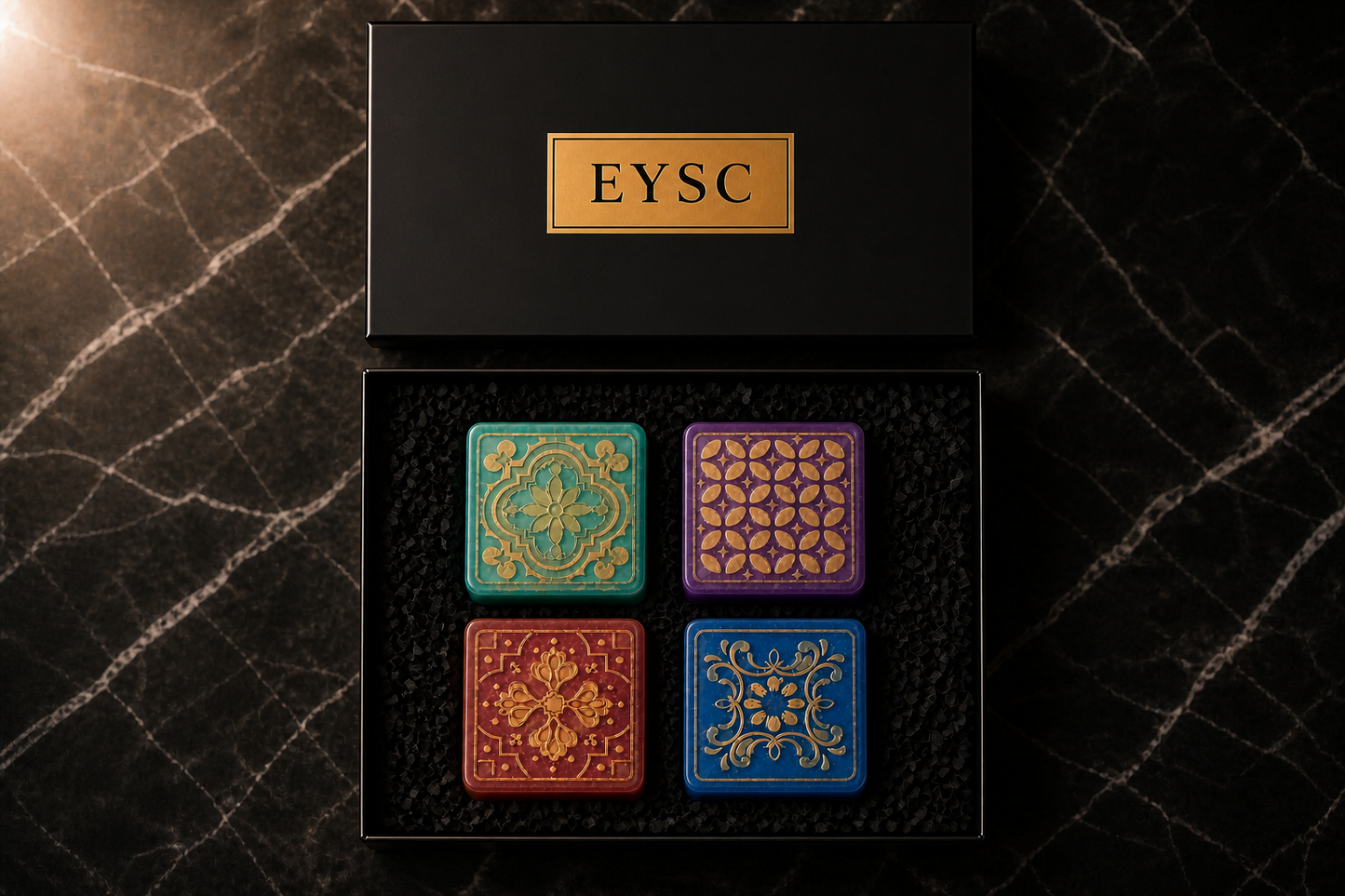 Jeweled Tile Soap Collection