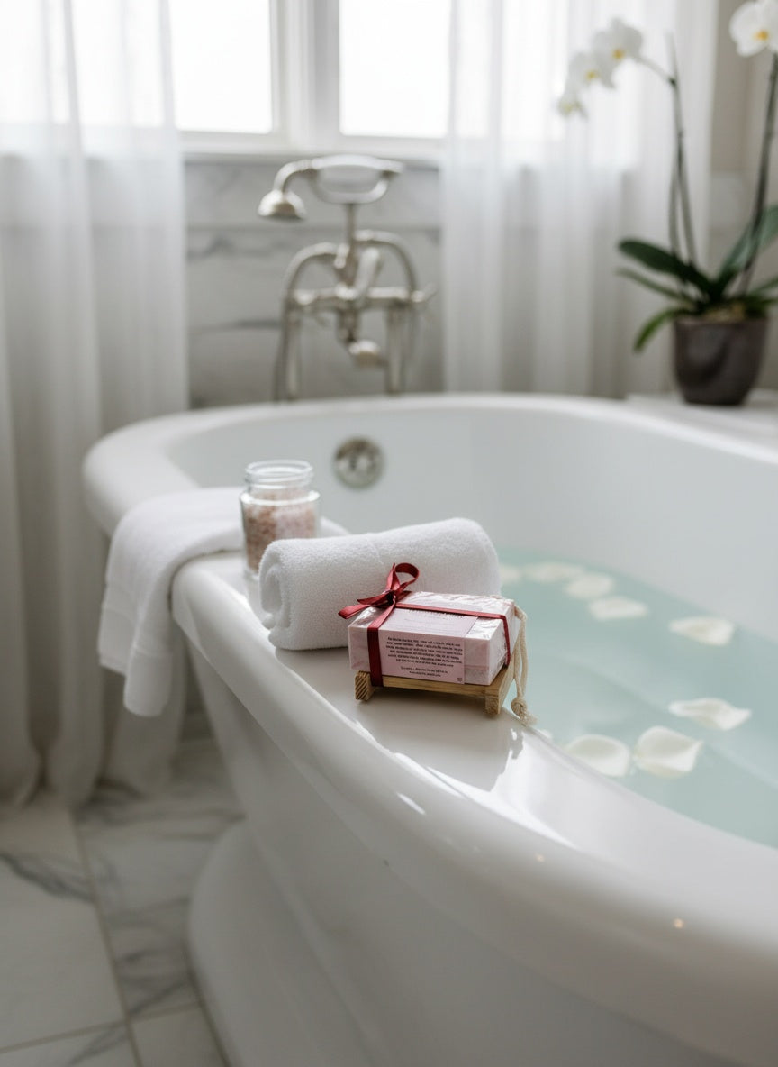 Blush and Gold gift set